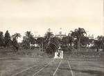 Government House, Brisbane, with cricket pitch in front, c1901