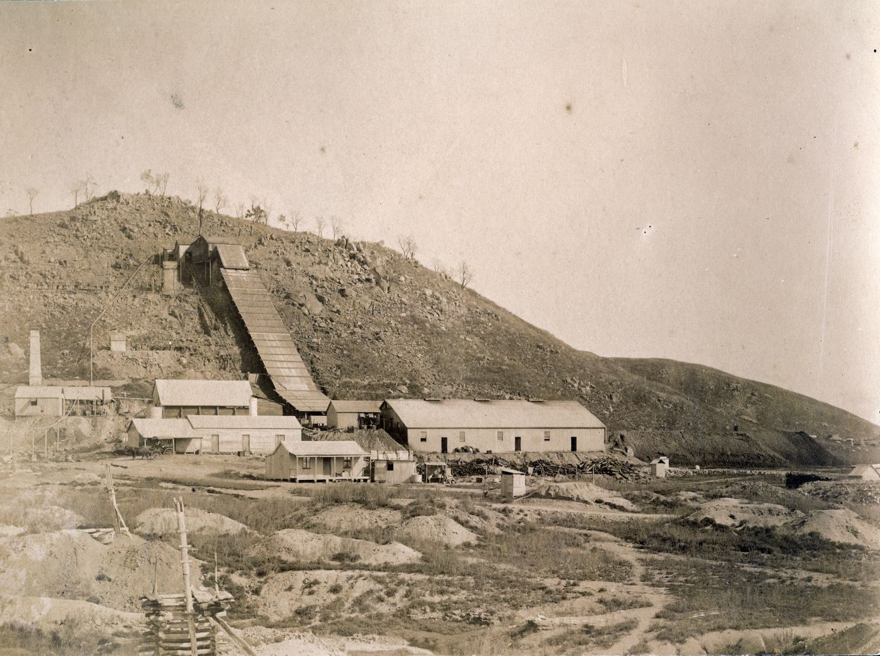 Pyrites Works Charters Towers Queensland, c1890