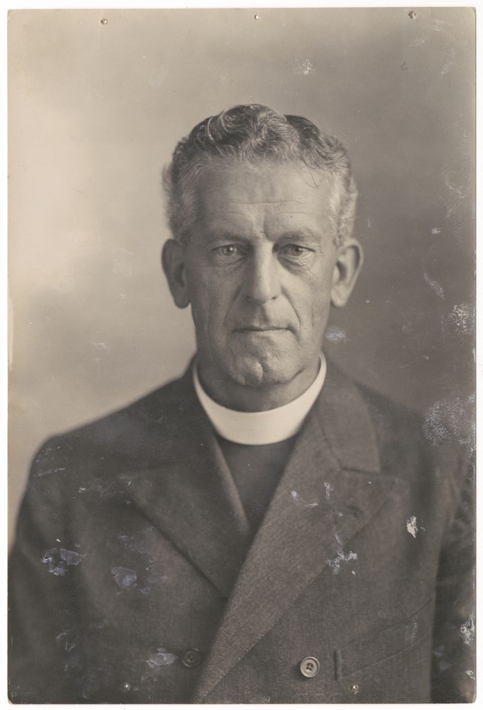 Portrait of Reverend Canon Horace Henry Dixon, Headmaster of Southport ...